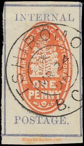 132647 - 1898 SG.55, local issue 1P, Setting I., on reverse control B