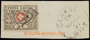 132660 - 1851 Mi.2a, Poštovní trubka 5C tzv. Waadt, hledaná klasic