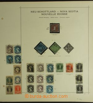 132718 - 1851-1872 [SBÍRKY]  sbírka na 4 starých listech, navíc C