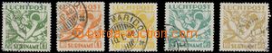 132811 - 1941 Mi.A224-227, Merkur, kompletní série 5ks známek, kat
