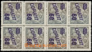 132941 - 1926 Pof.DL46 ST, Výpotřební vydání - HaV 60/400h, 8-bl