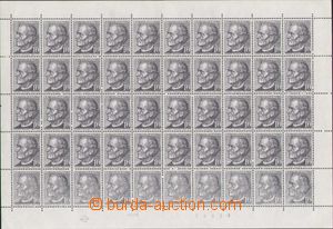 133056 - 1991 Pof.2987, Hlinka, 50-stamps counter sheet, color crossi
