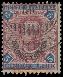 133107 - 1893 Mi.11, Král Umberto I. s přetiskem, kat. 300€