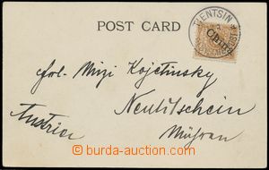 133110 - 1900 pohlednice do Nového Jičína, vyfr. zn. 3Pf s šikmý