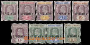 133277 - 1902 Mi.10-18; SG.10-18s, Edward VII. with overprint SPECIME