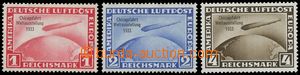 133344 - 1933 Mi.496-498, Zeppelin Chicagofahrt, dvl, kat. 1.200€