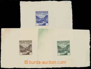 133369 - 1936 ZT Pof.310, Slavkov, 3 x ZT v aršíkové formě, v bar