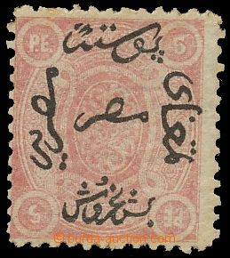 134054 - 1866 Mi.6, Arabesque with Turkish overprint, the first issue