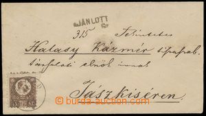134068 - 1871 Reg letter with 15 Kreuzer Franz Joseph dark brown, Mi.