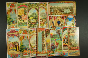 134118 - 1915-25 FEZ-CARDS  selection of 20 pcs of labels, 15 various