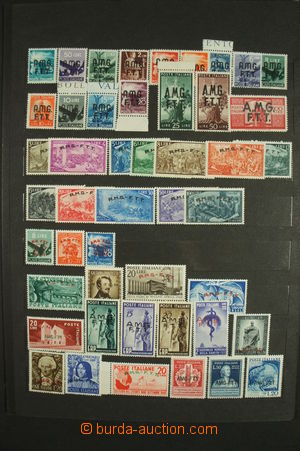134158 - 1947-54 [SBÍRKY]  sbírka známek na 2 zásobníkových lis