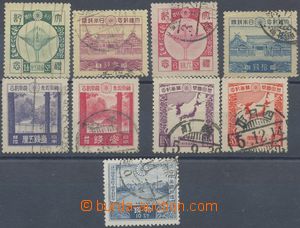 134215 - 1928-35 comp. of 3 complete sets, contains Mi.184-87, 193-94
