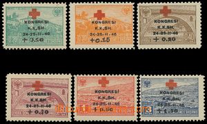134231 - 1946 Mi.385-390, Congress of Red Cross, stamp. Mi.379-384 wi