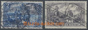 134251 - 1902 Mi.79A, Scenes 2M black blue, 2 cancel., c.v.. 130€; 