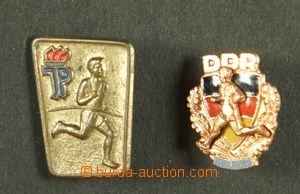 134414 - 1956-63 BADGES / GDR  comp. 2 pcs of badges - pionýři and 