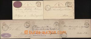 134477 - 1877-92 comp. 5 pcs of PC used on/for Slovak territory, Mi.P