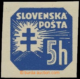 134615 - 1939 Alb.NV11Xx, Newspaper stamp 5h, paper without watermark