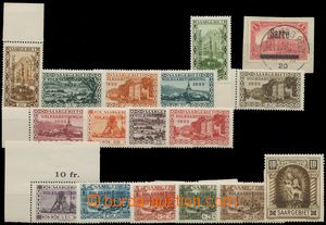 134742 - 1920-34 Mi.17, 179-194, stmp on cut-square and complete set,