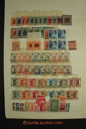 134785 - 1860-1950 [SBÍRKY]  různorodá sestava známek, Staroněme