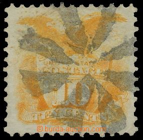 134846 - 1869 Mi.30, Eagle 10c yellow-orange, well centered, ideally 