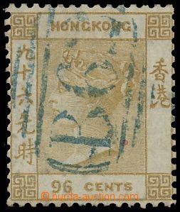 134852 - 1865 Mi.16; SG.18, Queen Victoria 96c yellow-brown, highest 