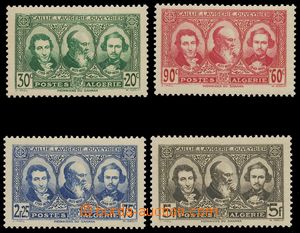 134949 - 1939 Mi.154-157, Pioneers of Sahara, complete set, superb, c
