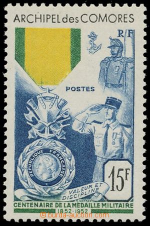 134967 - 1952 Mi.35; Yv.12, 100 let vojenských vyznamenání, svěž