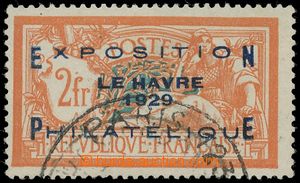134997 - 1929 Mi.239, Filatelistická výstava Le Havre 1929, fragmen