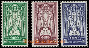 134998 - 1937 Mi.62-64, Sv. Patrik, hledaná série, kompletní, vyso