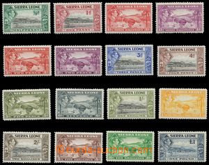 135053 - 1938 Mi.151-166; SG.188-200, George VI. + country, complete 