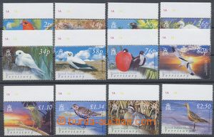 135063 - 2004 Mi.340-351, Birds, complete set 12 pcs of stamps, all w