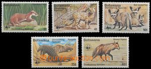 135066 - 1977 Mi.182-186, Fauna WWF, kompletní série, bezvadné, ka