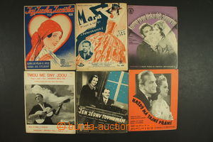 135140 - 1930-40 [COLLECTIONS]  ZPĚVNÍKY  collection 47 pcs of ilus