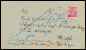 135224 - 1945 REPATRIATION  letter addressed to to Czechoslovak repat