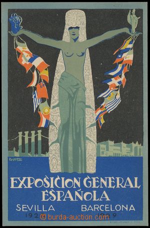 135266 - 1928 ART DECO  Všeobecná výstava ve Španělsku, SEVILLA 