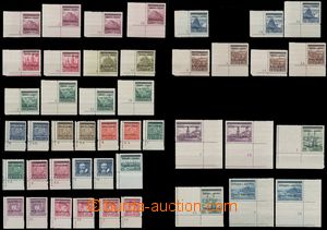135331 - 1939 [COLLECTIONS]  Pof.1-19, almost complete set plate numb