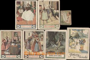 135559 - 1914-30 DROGERIE  sestava 7ks sešitků s reklamním potiske