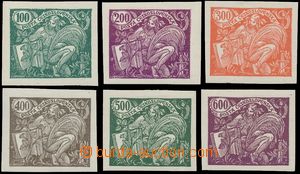 135664 -  Pof.164-169N, complete set of unissued stamp. without perf,
