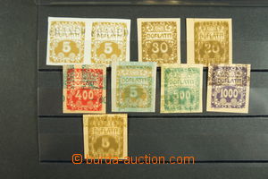 135692 - 1919 [COLLECTIONS]  Postage due stmp - ornament, Definitive 