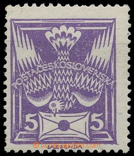 135830 -  Pof.144C, 5h violet, horiz. comb, exp. by Karasek., c.v.. 1