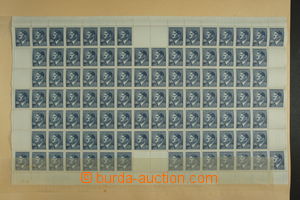 135975 - 1942 Pof.99, Hitler 50K, kompletní TL s kupóny, velmi lehc