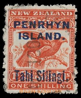 136012 - 1903 Mi.8, Pták, hodnota Tahi Silingi/ 1Sh, známka Nového
