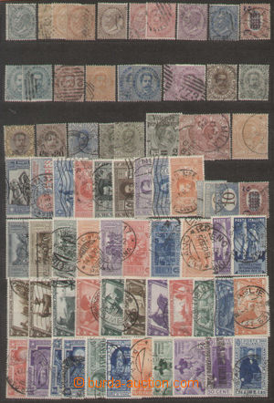 136014 - 1863-1951 selection of more than 110 pcs of stamps, mostly u