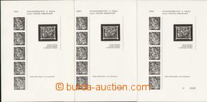 136134 - 1971 PT8 a-c, Agriculture and science, comp. 3 pcs of commem