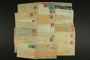136201 - 1940-44 [COLLECTIONS]  selection of 28 pcs of entires from a