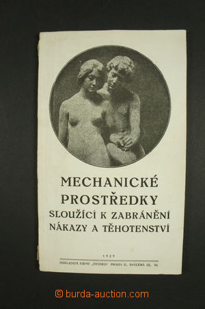 136213 - 1929 EROTIKA, ZDRAVOVĚDA  publikace Mechanické prostředky
