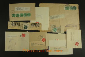 136230 - 1945-48 [COLLECTIONS]  selection 24 pcs of newspaper mails w