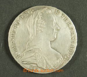 136242 - 1780 AUSTRIA  Maria Theresa taler Ag, novoražba, purity 833