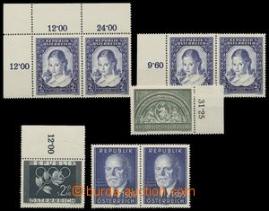 136245 - 1962-63 comp. 8 pcs of stamps Mi.969, 976 4x, 977, 982 2x, c