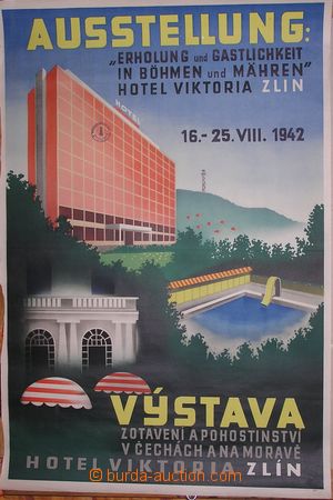 136256 - 1942 EXHIBITIONS / ZLÍN  format larger than A1, good condit